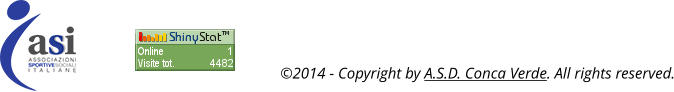 ©2014 - Copyright by A.S.D. Conca Verde. All rights reserved.